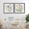 Stupell Industries Wild Flower Botanical Bundles 2pc Floating Frame Set, design by Nicole DeCamp